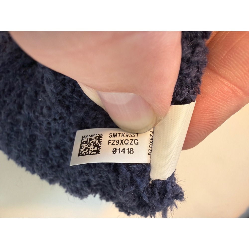 OFFLINE by Aerie Womens Navy Blue Fuzzy Mock Neck Sweater XS SMTK9551 - Picture 6 of 8